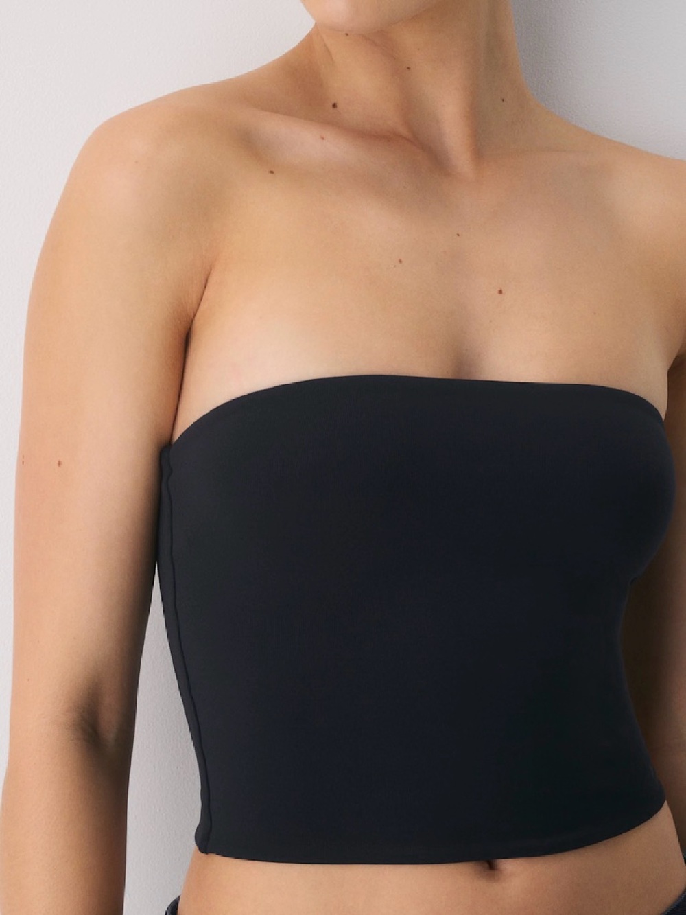 Aritzia Black Strapless Tube Top